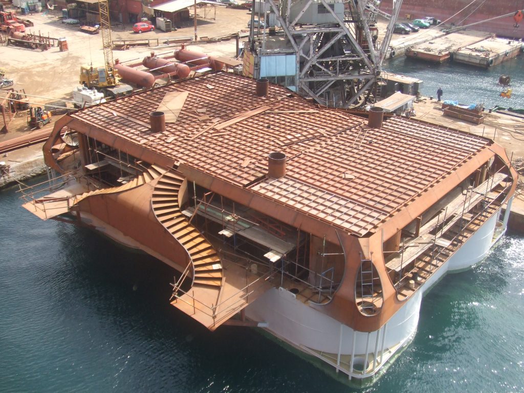 floating contruction